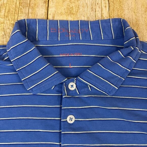 B Draddy Polo Shirt Large Fenway Golf Course Logo - Picture 8 of 16